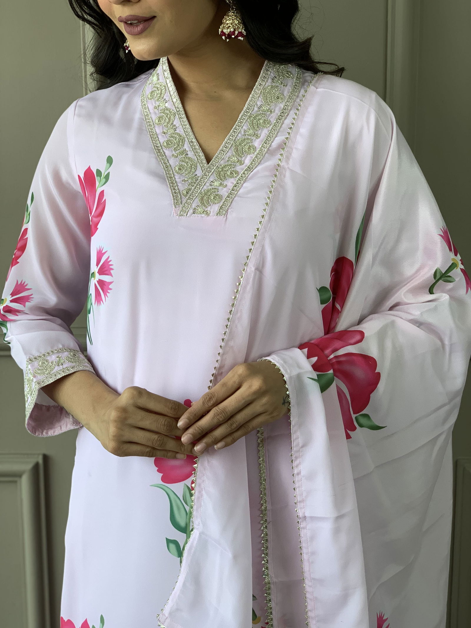 KF 548 Kalaai White Designer Straight Cut Kurti With Bottom Dupatta Wholesale Shop In Surat	